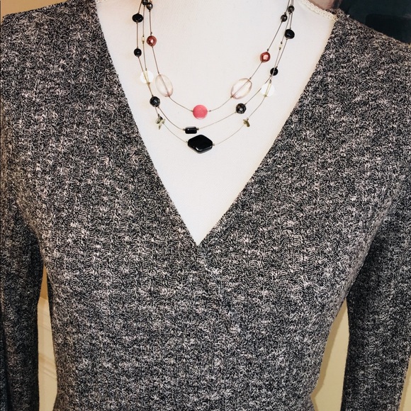 NWT Long-Sleeve Knit Dress. Turn up the “Flirty”! - Picture 2 of 7